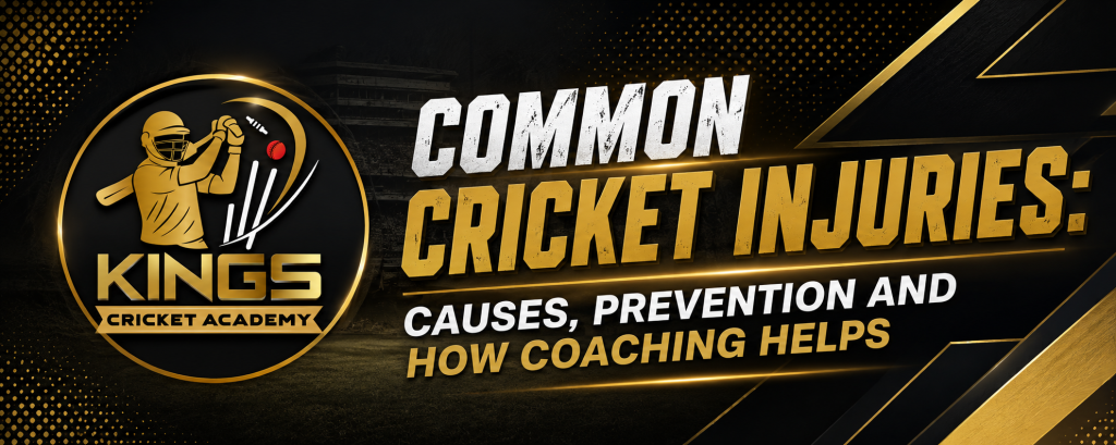 Common Cricket Injuries & How Coaching Prevents Them Common Cricket injuries